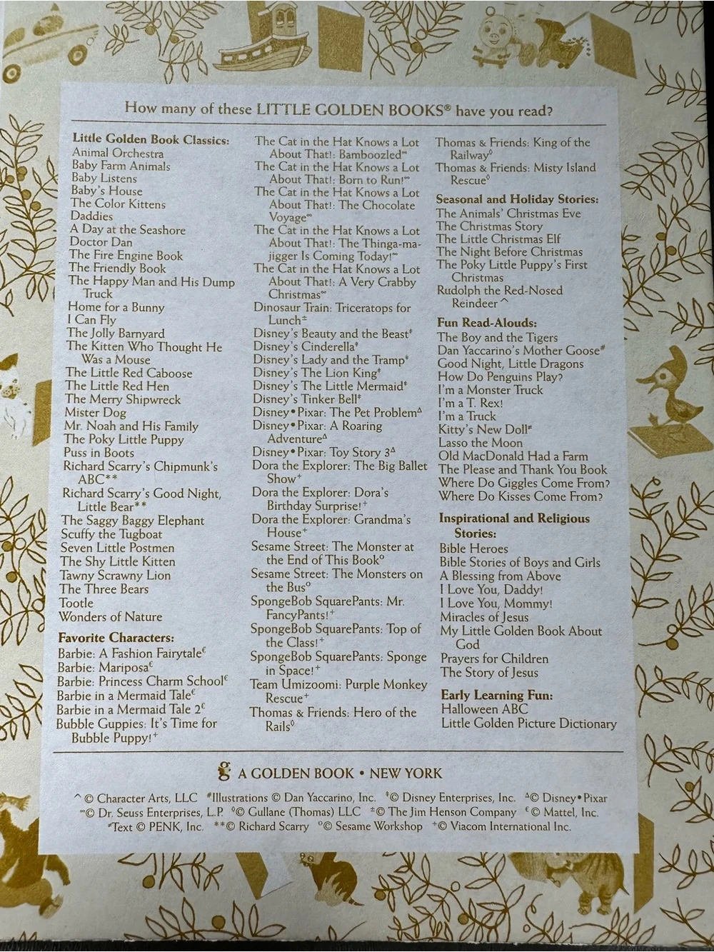 Little Golden Book classic - Baby Animals - vintage 1984
